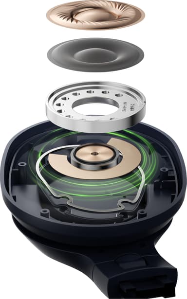 Belkin Soundform Surround trådlösa around ear-hörlurar (svarta)