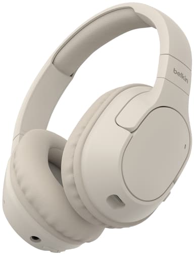Belkin Soundform Surround trådlösa around ear-hörlurar (sand)
