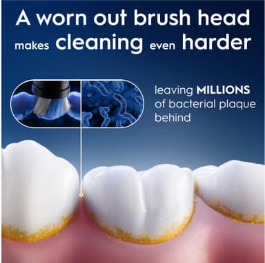 Oral-B iO Ultimate Clean tandborstrefill 778497 8st (svart)