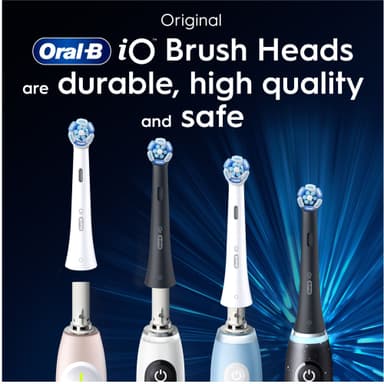 Oral-B iO Ultimate Clean tandborstrefill 778497 8st (svart)