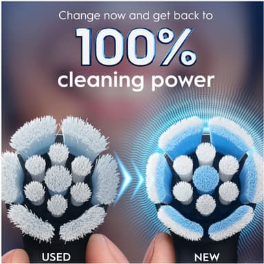 Oral-B iO Gentle Care tandborstrefill 6st 599214  (svart)