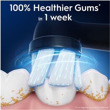Oral-B iO Gentle Care tandborstrefill 6st 599214  (svart)