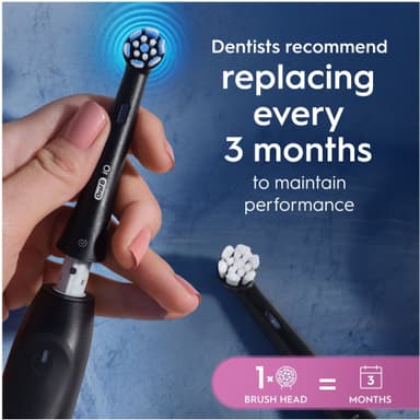 Oral-B iO Gentle Care tandborstrefill 6st 599214  (svart)