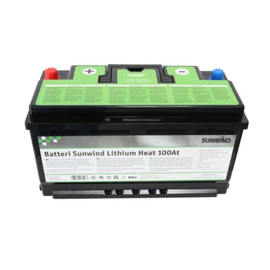 Batteri Sunwind Lithium Heat 100Ah 12V