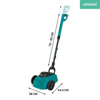 VONROC Mini Gräsklippare 350W – 22 cm, Klipper och Mulchar