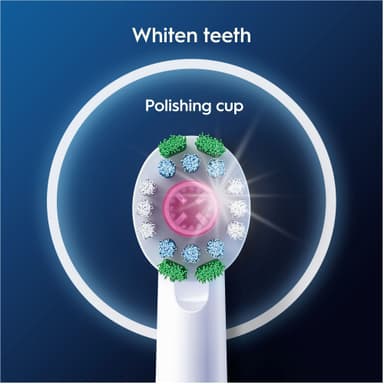 Oral-B 3D vit tandborstrefill 5 st 894712 (vit)
