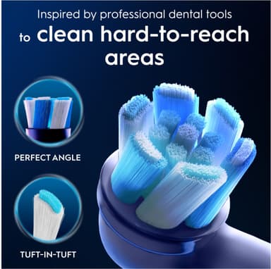 Oral-B iO Ultimate Clean tandborstrefill 195546 6st (vit)