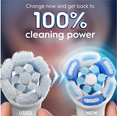 Oral-B iO Ultimate Clean tandborstrefill 195546 6st (vit)
