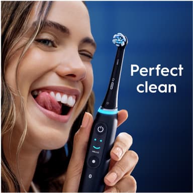 Oral-B iO Ultimate Clean tandborstrefill 195522 6st (svart)