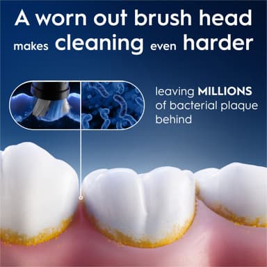 Oral-B iO Ultimate Clean tandborstrefill 373470 3st (vit)