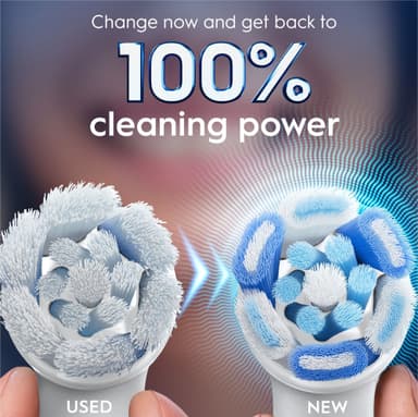 Oral-B iO Ultimate Clean tandborstrefill 373470 3st (vit)