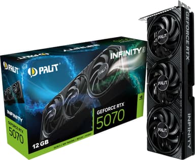 Palit GeForce RTX 5070 Infinity grafikkort (12 GB GDDR7)