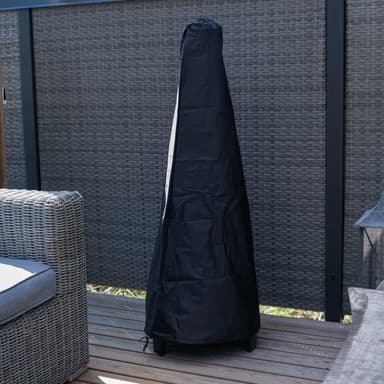 Limousin Regnskydd Utomhuskamin 126cm