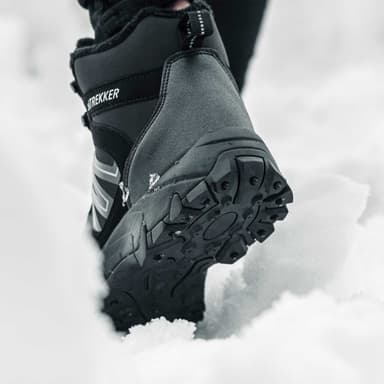Trekker dubbskor svart, Storlekar 36-46 - EU36