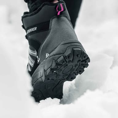 Trekker dubbskor rosa, Storlekar 36-42 - EU36