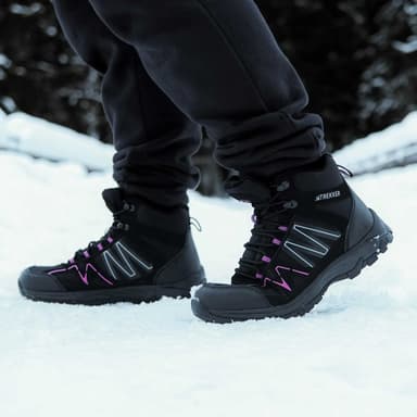 Trekker dubbskor rosa, Storlekar 36-42 - EU36