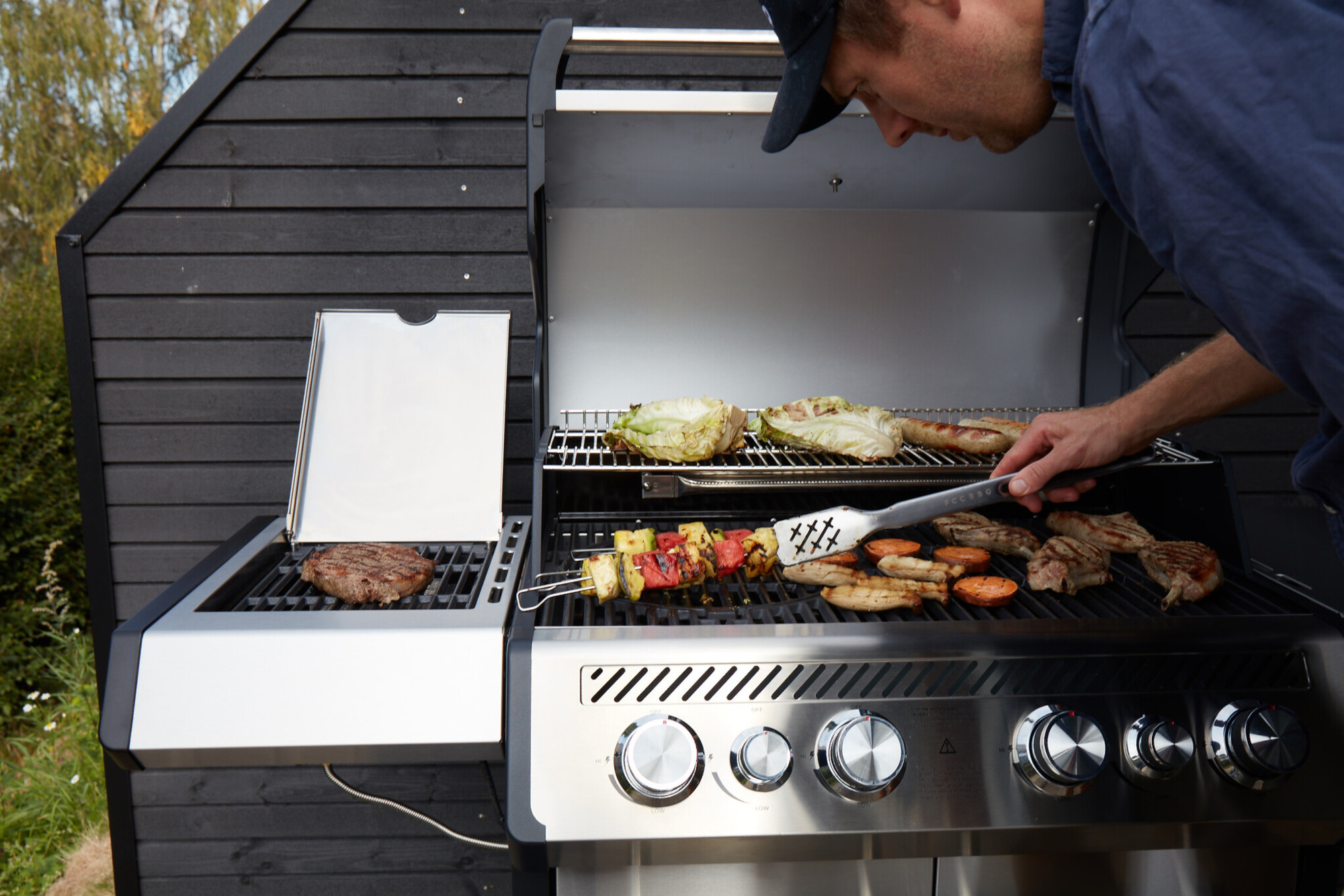 FCC Patrone Gasolgrill (4+2 Brännare)