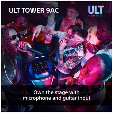 Sony ULT Tower 9AC partyhögtalare (svart)