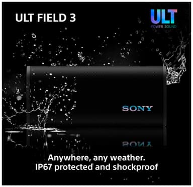 Sony ULT Field 3 bärbar högtalare (skogsgrå)