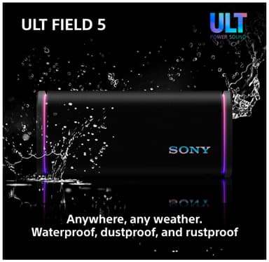 Sony ULT Field 5 bärbar högtalare (svart)