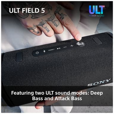Sony ULT Field 5 bärbar högtalare (svart)