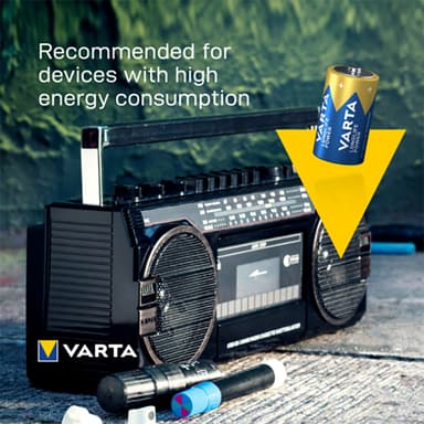 Varta Longlife Power D batteri (2-pack)