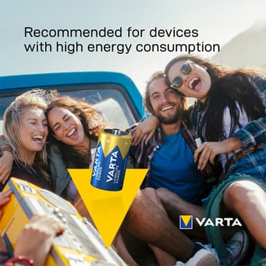 Varta Longlife Power D batteri (2-pack)