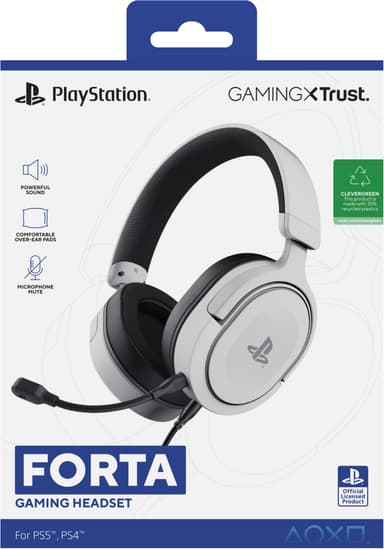Trust Forta GX498 gamingheadset (vitt)