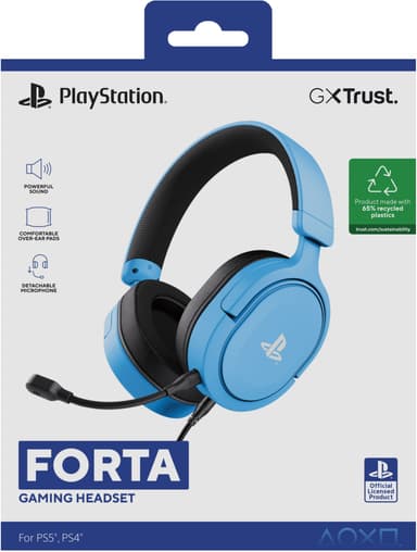 Trust Forta GX498 gamingheadset (blått)