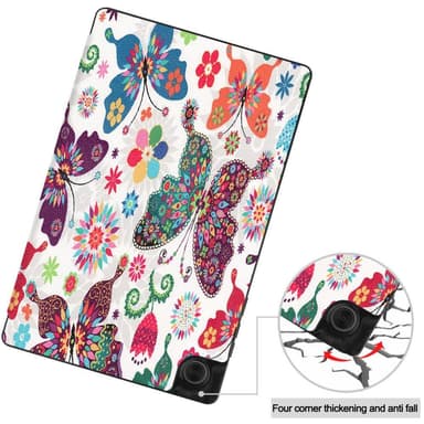 Tri-fold Fodral till Lenovo Tab M10 HD Gen 2 - Butterfly