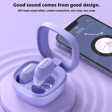 LENOVO Erazer XT62PRO In-Ear Wireless Earbuds Bluetooth hörlurar - Lila