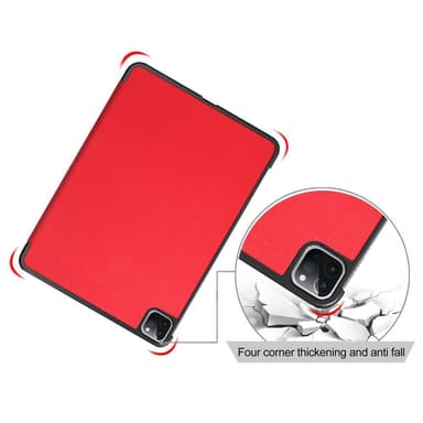 Apple iPad Pro 11 (2020) Slim fit tri-fold fodral - Röd
