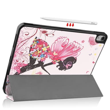 Apple iPad Air (2020) (2022) Slim fit tri-fold fodral - Beautiful Girl