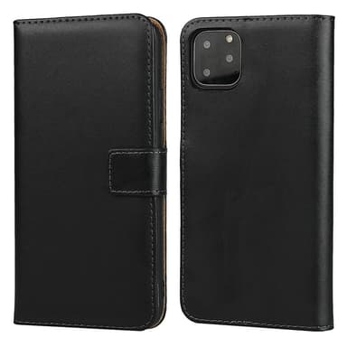 iPhone 11 Plånboksfodral / Fodral Läder - Svart