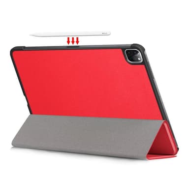 Apple iPad Pro 11 (2020) Slim fit tri-fold fodral - Röd