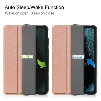 Slim Fit Cover Fodral Till Nokia T20 - Guld
