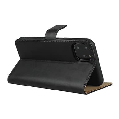 iPhone 11 Plånboksfodral / Fodral Läder - Svart