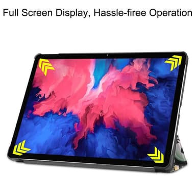 Tri-fold Fodral till Lenovo Tab P11 TB-J606F - Graffiti