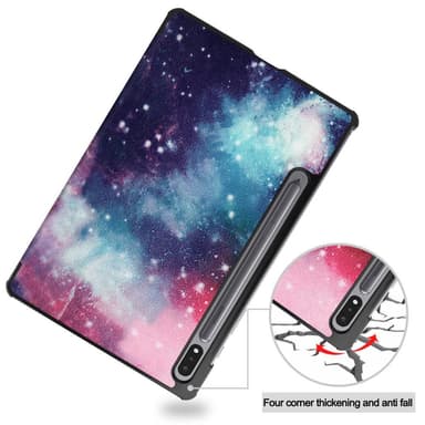 Slim Fit Cover Fodral Till Samsung Galaxy Tab S7 / S8 - Space
