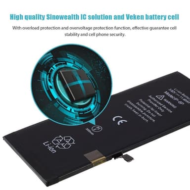 iPhone 6 Plus IPARTS EXPERT 3000mAh Batteri FCC/CE/RoSH