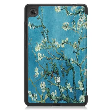 Tri-fold Fodral till Lenovo Tab M7 (3rd Gen) - Plum Blossom