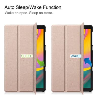 Slim Fit Cover Till Samsung Galaxy Tab A 10.1 2019 - Guld