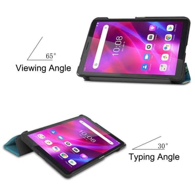 Tri-fold Fodral till Lenovo Tab M7 (3rd Gen) - Plum Blossom