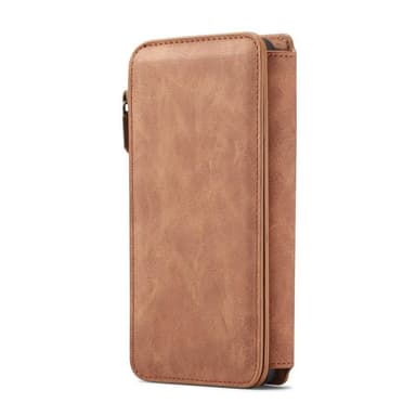 CASEME Samsung Galaxy S20 Ultra Retro läder plånboksfodral - Brun