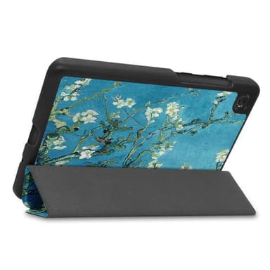 Tri-fold Fodral till Lenovo Tab M7 (3rd Gen) - Plum Blossom