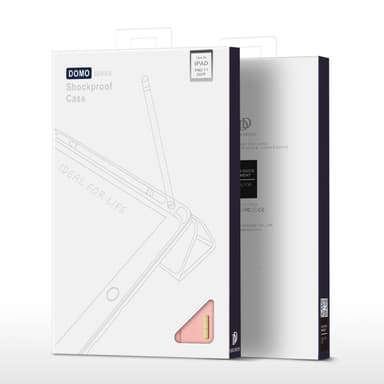 DUX DUCIS Domo iPad Pro 11 (2020) / (2018) fodral Tri-Fold - Rosa