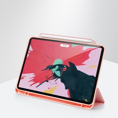 DUX DUCIS Domo iPad Pro 11 (2020) / (2018) fodral Tri-Fold - Rosa