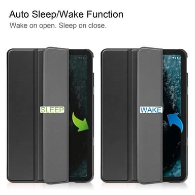 Slim Fit Cover Fodral Till Nokia T20 - Svart