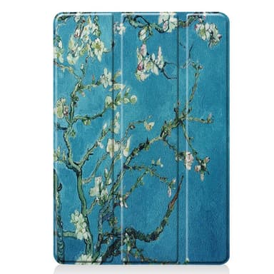 Apple iPad 10.2 2021/2020/2019 Slim fit tri-fold fodral - Flower