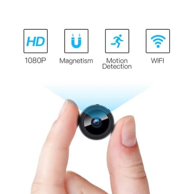 W9 Mini Spy Camera Wireless Wifi IP Home Security Cam HD 1080P
